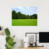 Een stille middag in het park poster (Thuiskantoor)