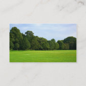 Een stille middag in het park visitekaartje (Achterkant)