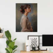 Een Stille Moment Poster (Thuiskantoor)