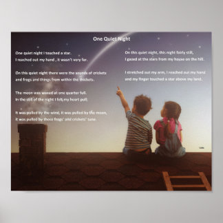 Eén stille nacht poster