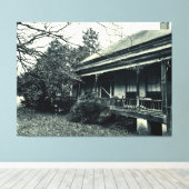 Een Stille Neergang Canvas Afdruk (Insitu (Houten vloer))