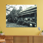 Een Stille Neergang Canvas Afdruk (Insitu (Woonkamer))