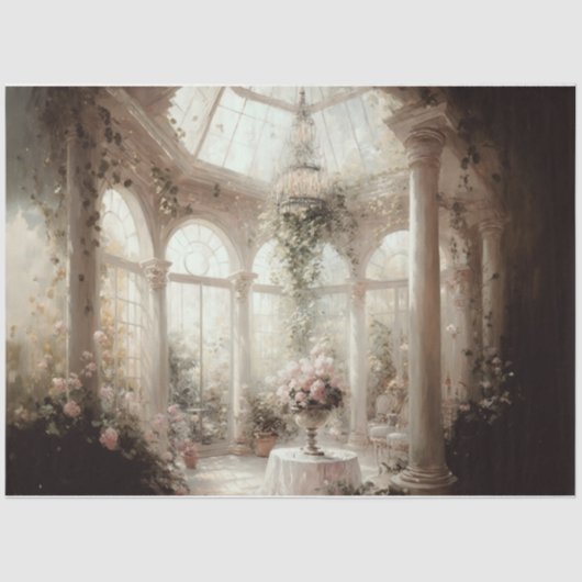 Een stille plek tissuepapier (Voorkant)