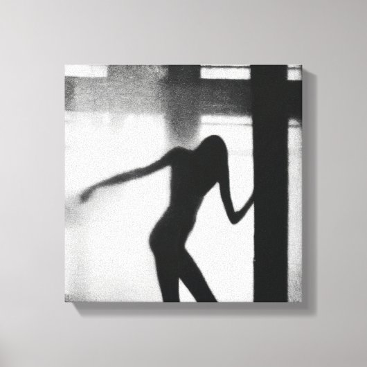 Een stille schreeuw canvas afdruk (Voorkant)