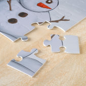 Een stille sneeuwdag legpuzzel (Zijkant)