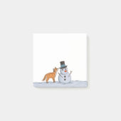 Een stille sneeuwdag post-it® notes (Voorkant)