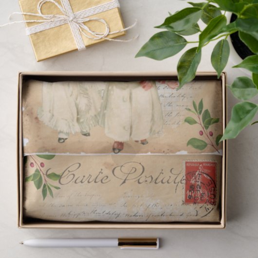 Een stille speelse krant tissuepapier (Geschenk)