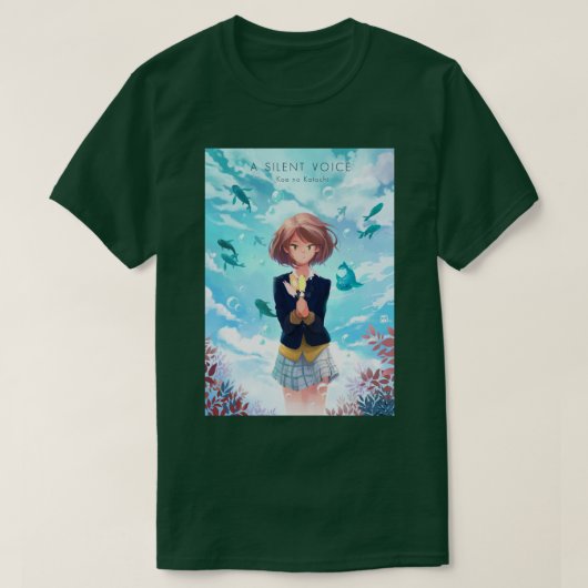 Een stille stem shouya ishida shouko nishimiya 4 t-shirt (Design voorkant)