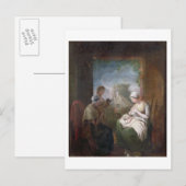 Een stille tijd, c.1810 (olie op canvas) briefkaart (Voorkant / Achterkant)