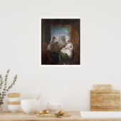 Een stille tijd, c.1810 (olie op canvas) poster (Keuken)