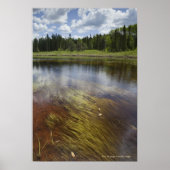 Een stilstaand beeld dat de wolken weergeeft poster (Voorkant)