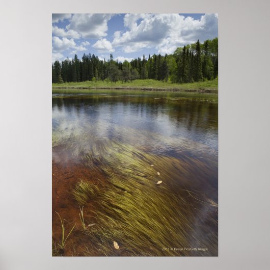 Een stilstaand beeld dat de wolken weergeeft poster (Voorkant)