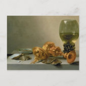 Een stilstaand leven met een Roemer en een Gilt Cu Briefkaart (Voorkant)