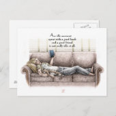 Een stilstaand moment - briefkaart (Voorkant / Achterkant)