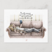 Een stilstaand moment -  briefkaart (Voorkant)