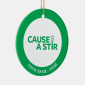 Een Stir veroorzaken Keramisch Ornament (Rechts)