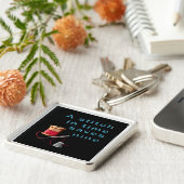 Een Stitch in Time slaat negen op Sleutelhanger (Zijkant)