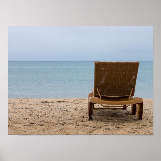 Een stoel hebben poster (Voorkant)