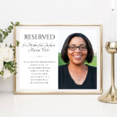 Een stoel opslaan voor moeder van het Afstuderen g Poster