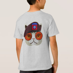 Eén stoere 82e Airborne poes Kat! T-shirt