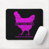 Een stoere Chick Fibromyalgia Warrior - Bewustzijn Muismat (Met muis)