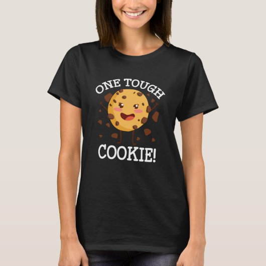 Een stoere cookie kostuum cookie t-shirt (Voorkant)