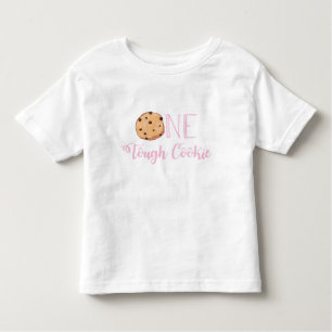 Een stoere cookie roze cookie verjaardag kinder shirts