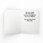 Een stoere cookie wordt goed