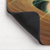 Een stoffige planetvorming schijf in een baan om d muismat (Hoek)