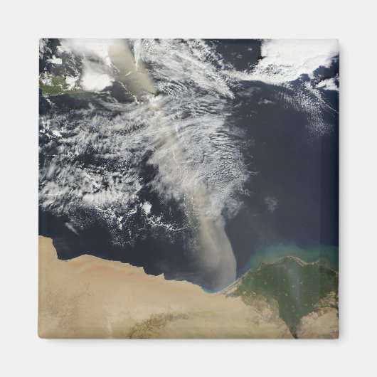 Een stofpluim magneet (Voorkant)