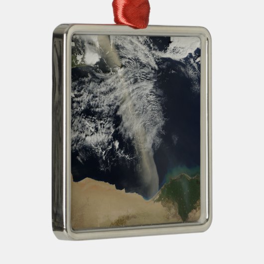 Een stofpluim metalen ornament (Rechts)