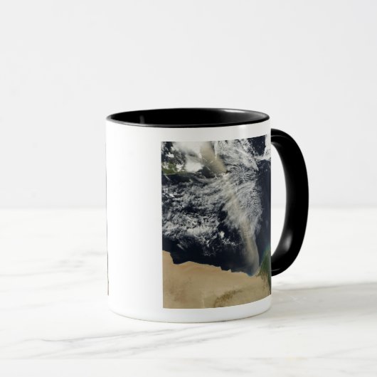 Een stofpluim mok (Voorkant rechts)