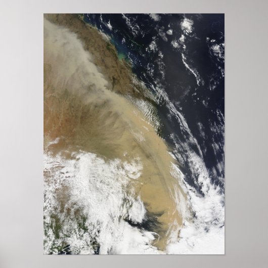 Een stofwand uit het noorden van Queensla Poster (Voorkant)