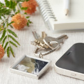 Een stofwand uit het noorden van Queensla Sleutelhanger (Zijkant)