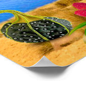 Een stomme alien op een bewoonbare planeet poster (Hoek)