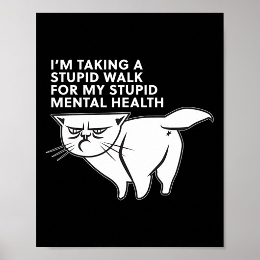 Een stomme wandeling maken voor mijn stomme geeste poster (Voorkant)