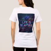 Een storing in de machine Tri-Blend shirt (Achterkant)
