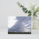 Een storm breekt over Texas Briefkaart (Staand voorkant)