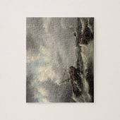 Een Storm op het Zee (olie op het paneel) Legpuzzel (Verticaal)