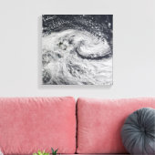 Een storm over Nieuw-Zeeland Canvas Afdruk (Insitu (Woonkamer))