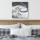 Een storm over Nieuw-Zeeland Canvas Afdruk (Insitu (Slaapkamer))