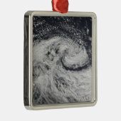 Een storm over Nieuw-Zeeland Metalen Ornament (Rechts)