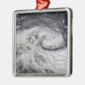 Een storm over Nieuw-Zeeland Metalen Ornament (Links)