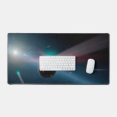 Een Storm van kometen in het Eta Corvi-systeem. Bureaumat (Keyboard & Muis)