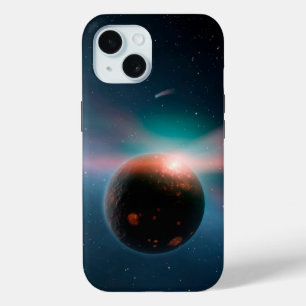 Een Storm van kometen in het Eta Corvi-systeem. iPhone 15 Case