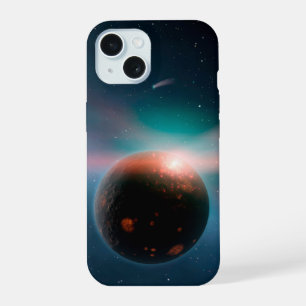Een Storm van kometen in het Eta Corvi-systeem. iPhone 15 Case