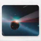 Een Storm van kometen in het Eta Corvi-systeem. Muismat (Voorkant)