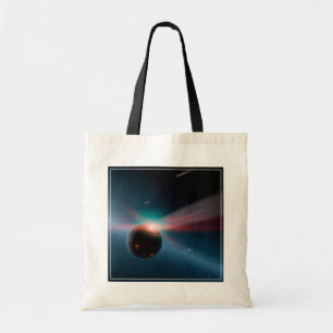 Een Storm van kometen in het Eta Corvi-systeem. Tote Bag