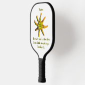 Een straal geluk  pickleball paddle (Links)