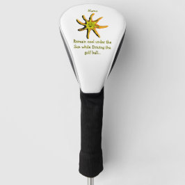 Een straal van geluk golfheadcover